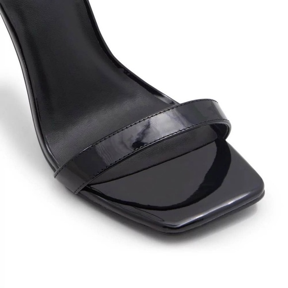 CALL IT SPRING • Black Katsia High Heels Strappy Sandals Shoes - Picture 7 of 11